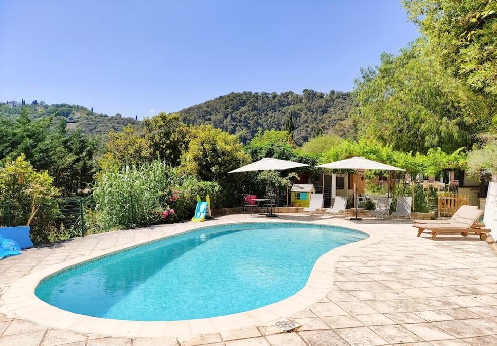 Un Brin De Paille Villa กาญเนอ-ซูร์-แมร์ ภายนอก รูปภาพ